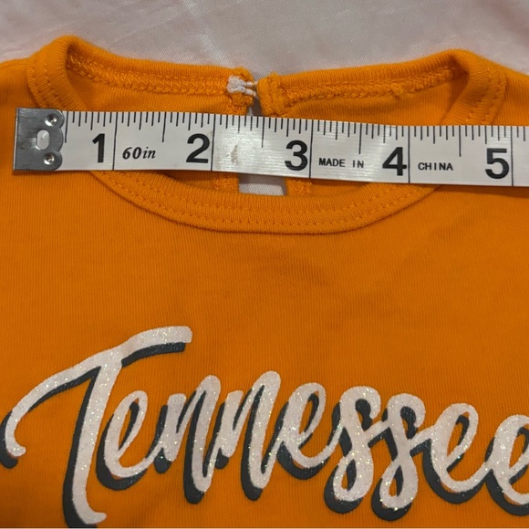 Used Gen2 Tennessee Volunteers Orange Baby Onesie 0-3 months - Picture 6 of 7